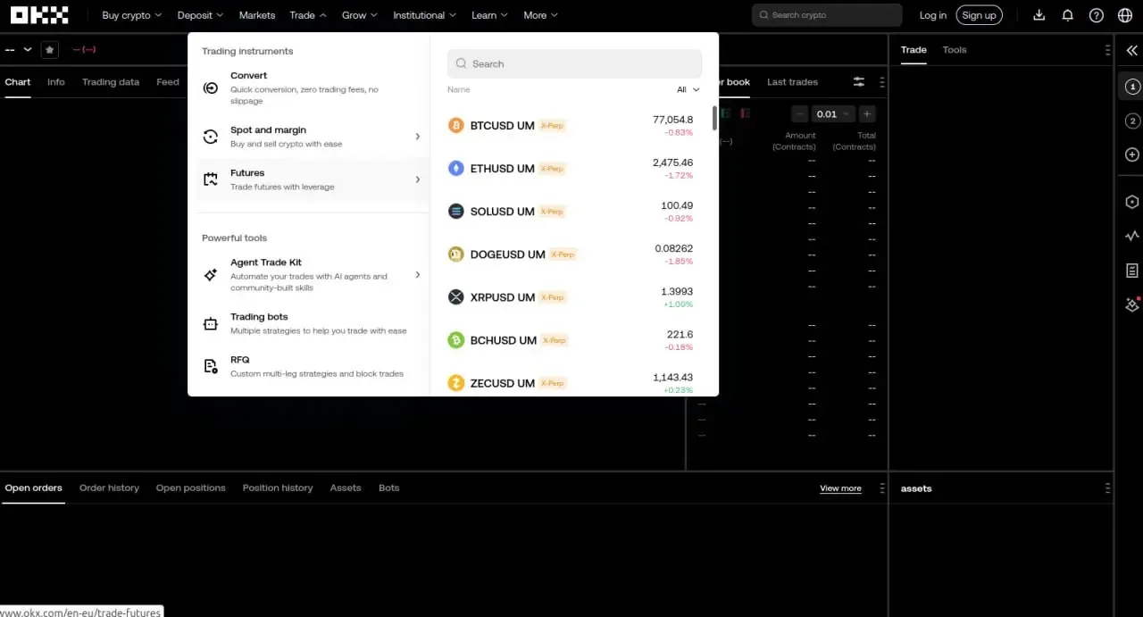 صرافی اوکی ایکس - OKX | صرافی کیف پول من