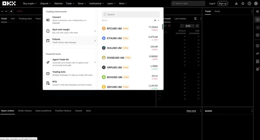 صرافی اوکی ایکس - OKX | صرافی کیف پول من