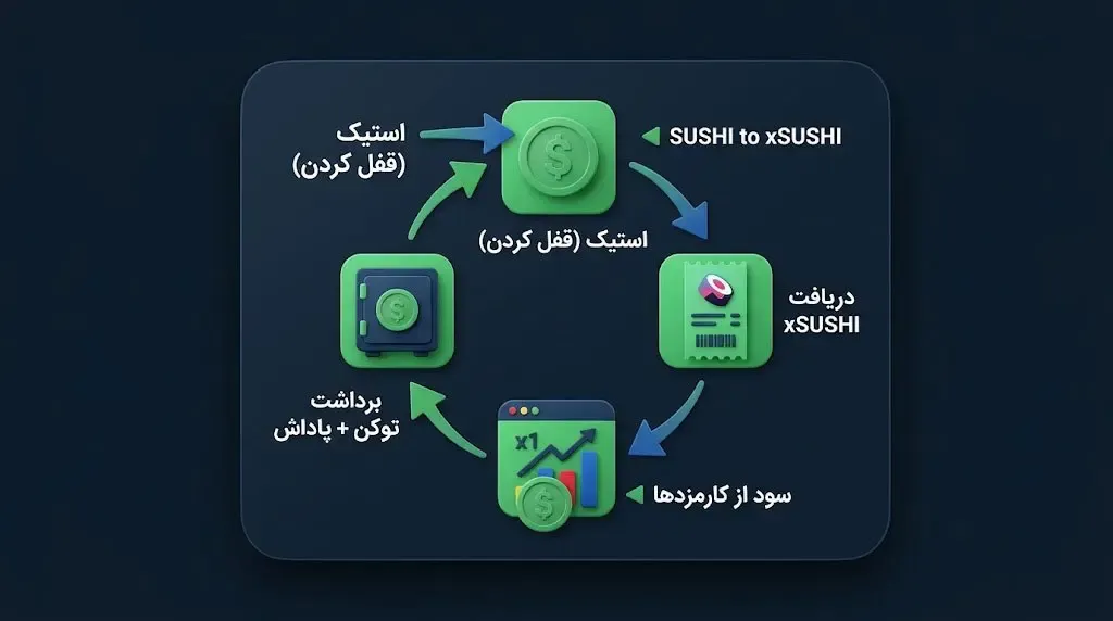 توکن xSUSHI چیست و چه تفاوتی با توکن اصلی دارد؟ | کیف پول من