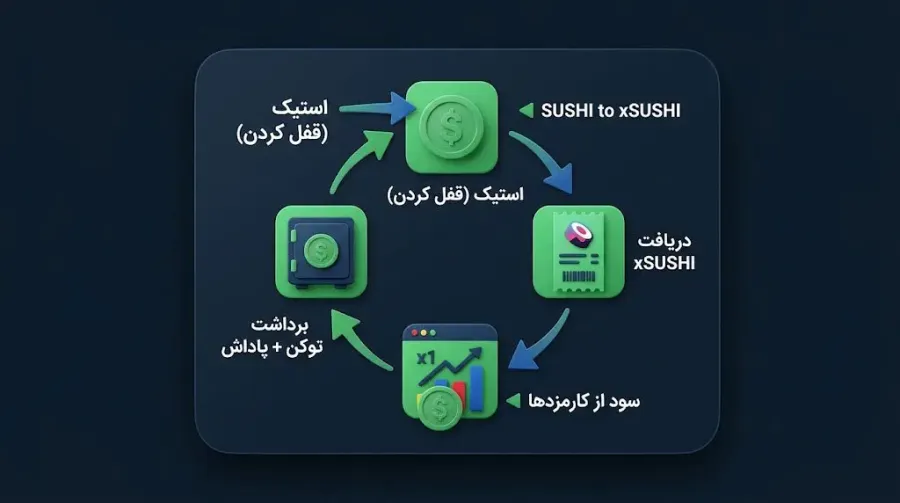 توکن xSUSHI چیست و چه تفاوتی با توکن اصلی دارد؟ | کیف پول من