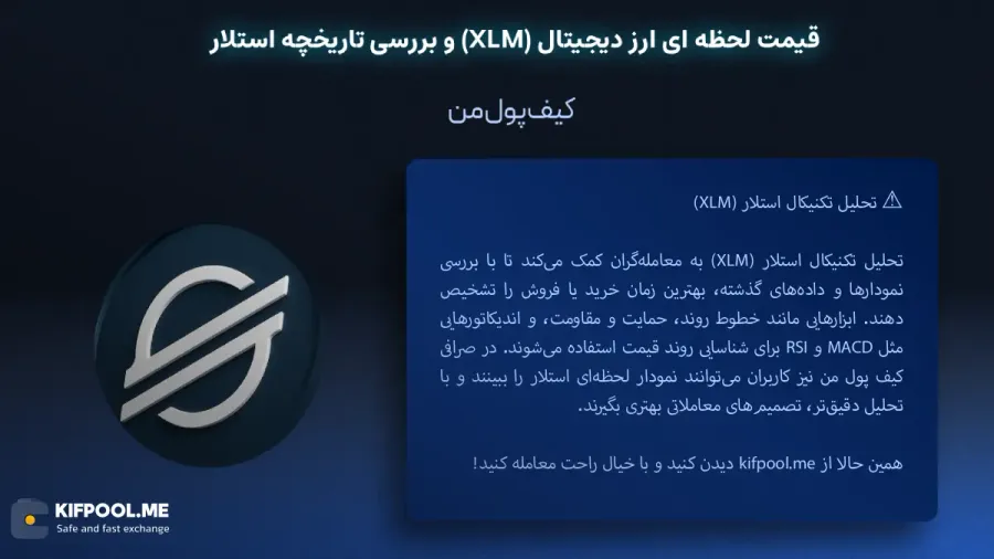 تحلیل تکنیکال استلار (XLM)| خرید ارز XLM در ایران | قیمت لحظهای XLM|خرید XLM| صرافی ارز دیجیتال کیف پول من