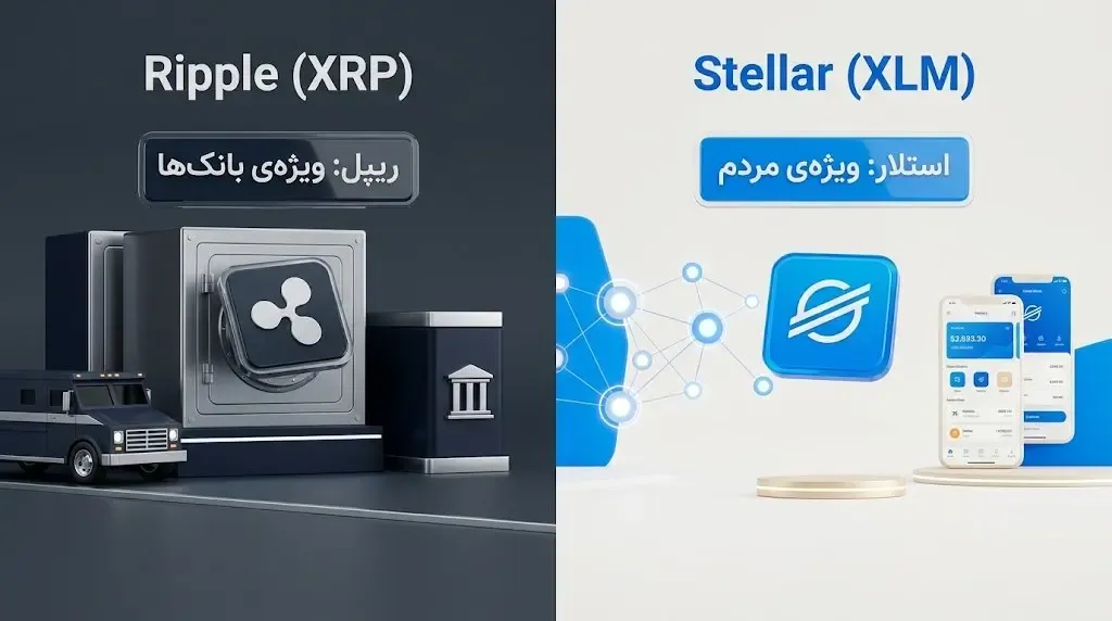 فلسفه‌ی شکل‌گیری دو مسیر متفاوت از یک ایده‌ی واحد | صرافی کیف پول من