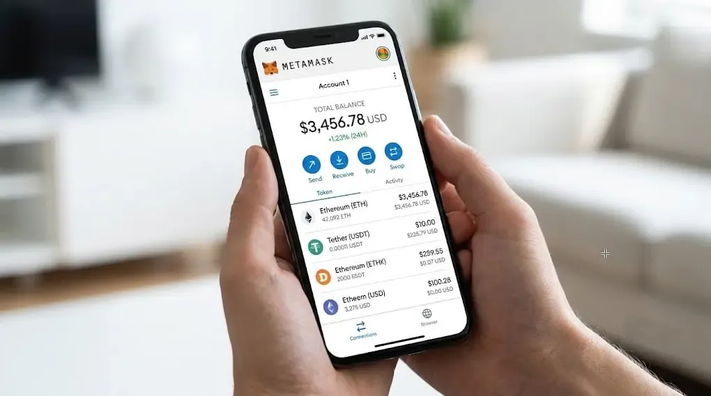 کیف پول متامسک (MetaMask) | صرافی کیف پول من