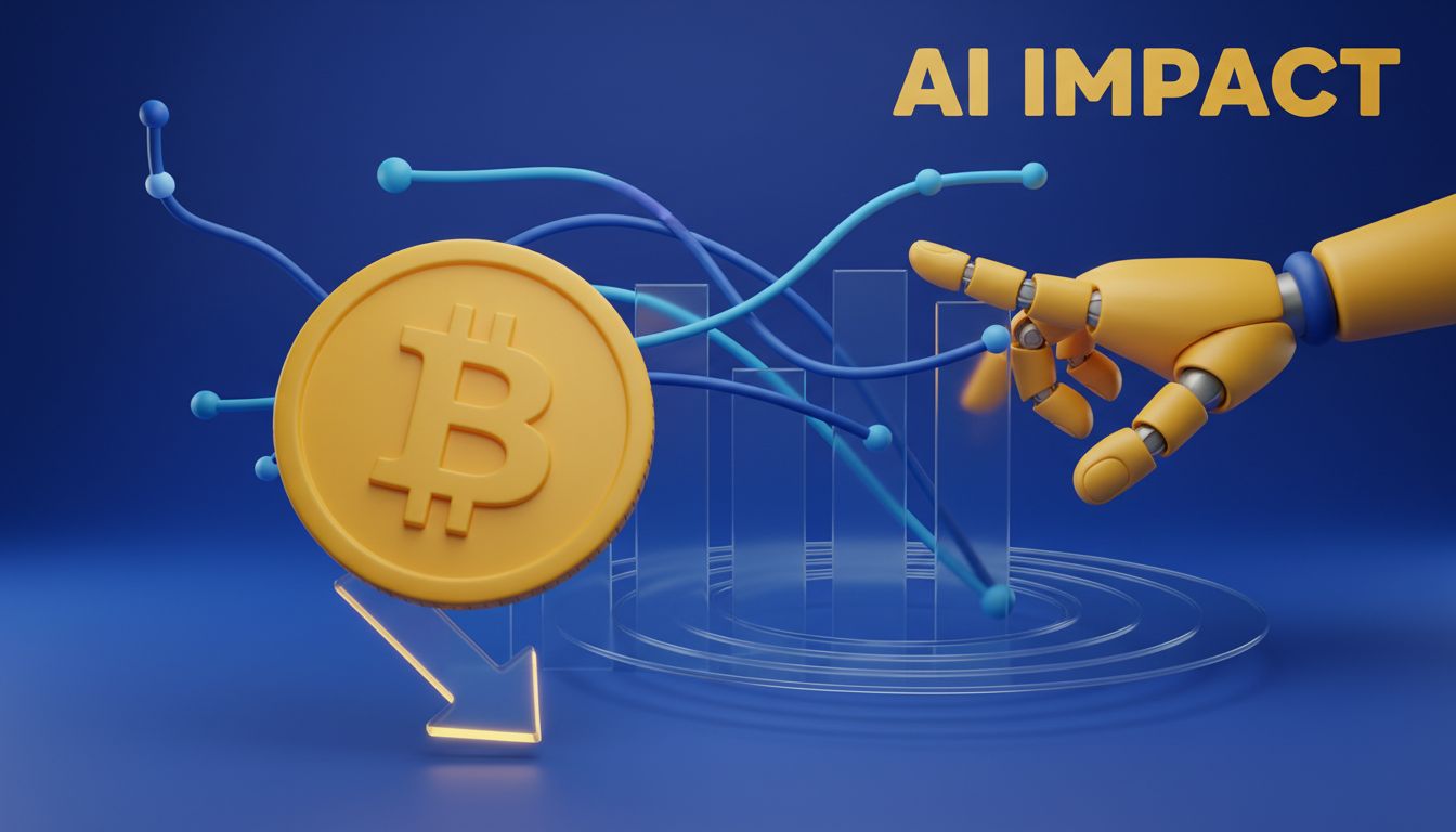 تثبیت قیمت بیت کوین پس از افت ۳ درصدی؛ نگرانی از هوش مصنوعی بازار سهام را تضعیف کرد