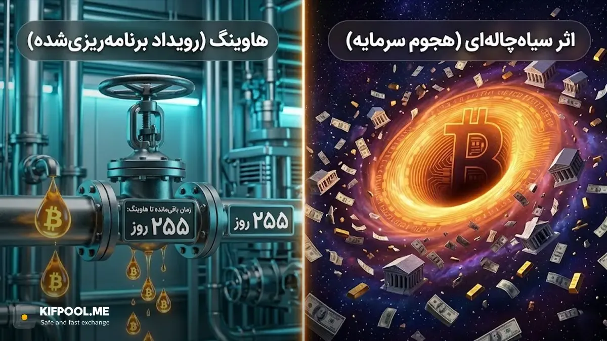 تفاوت بنیادین اثر سیاه چاله‌ای با رویداد هاوینگ | صرافی کیف پول من