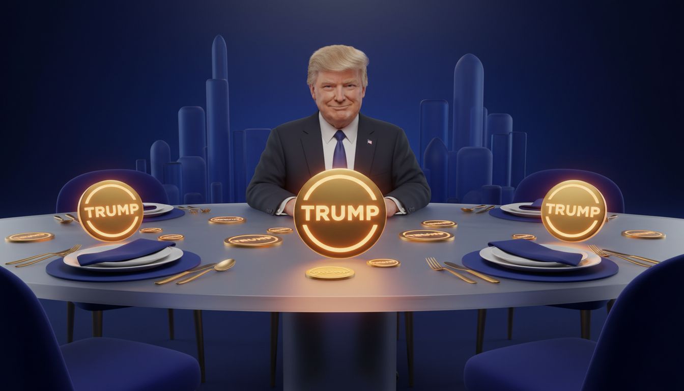 جزئیات ضیافت شام جدید دونالد ترامپ برای هولدرهای برتر میم کوین TRUMP