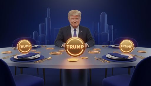 جزئیات ضیافت شام جدید دونالد ترامپ برای هولدرهای برتر میم کوین TRUMP