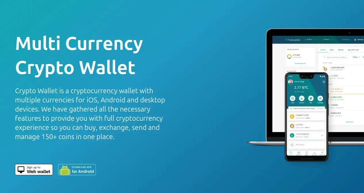 کیف پول جامع چندارزی (Crypto Wallet) | صرافی کیف پول من