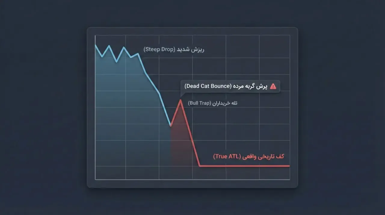 Dead Cat Bounce (پرش گربه&zwnj;ی مرده) | صرافی کیف پول من