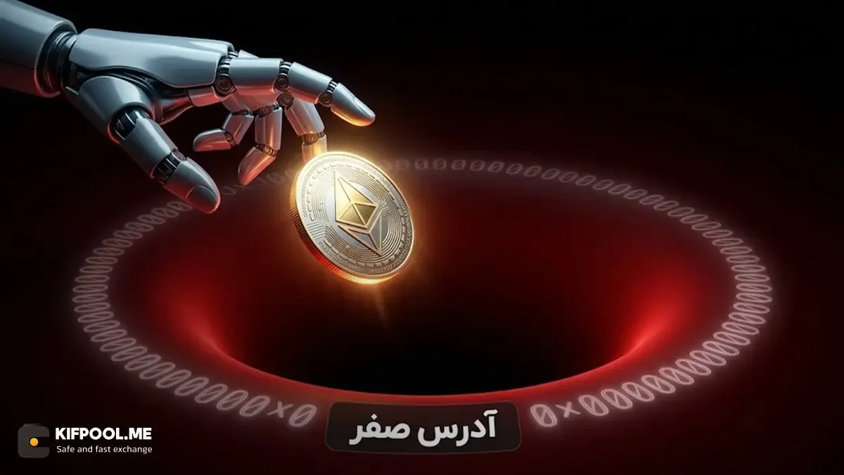 خطر بازگشت آدرس صفر (Zero Address) | صرافی کیف پول من