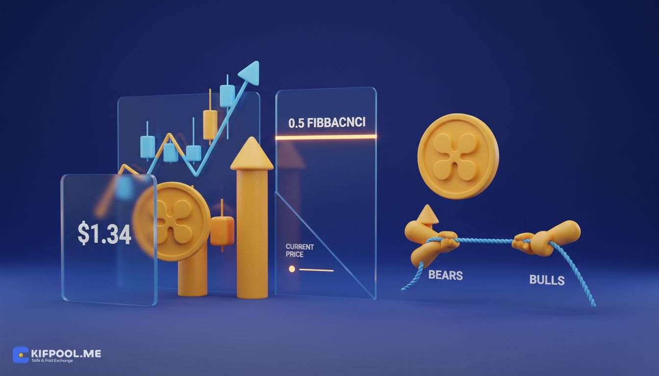 تحلیل قیمت ریپل: XRP برای شروع رالی جدید باید سطح کلیدی ۱.۳۴ دلار را پس بگیرد