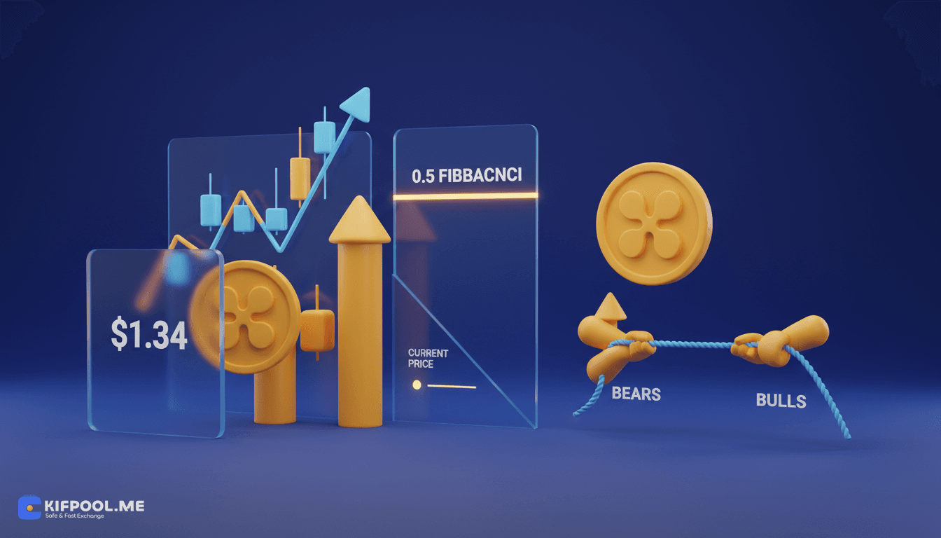 تحلیل قیمت ریپل: XRP برای شروع رالی جدید باید سطح کلیدی ۱.۳۴ دلار را پس بگیرد