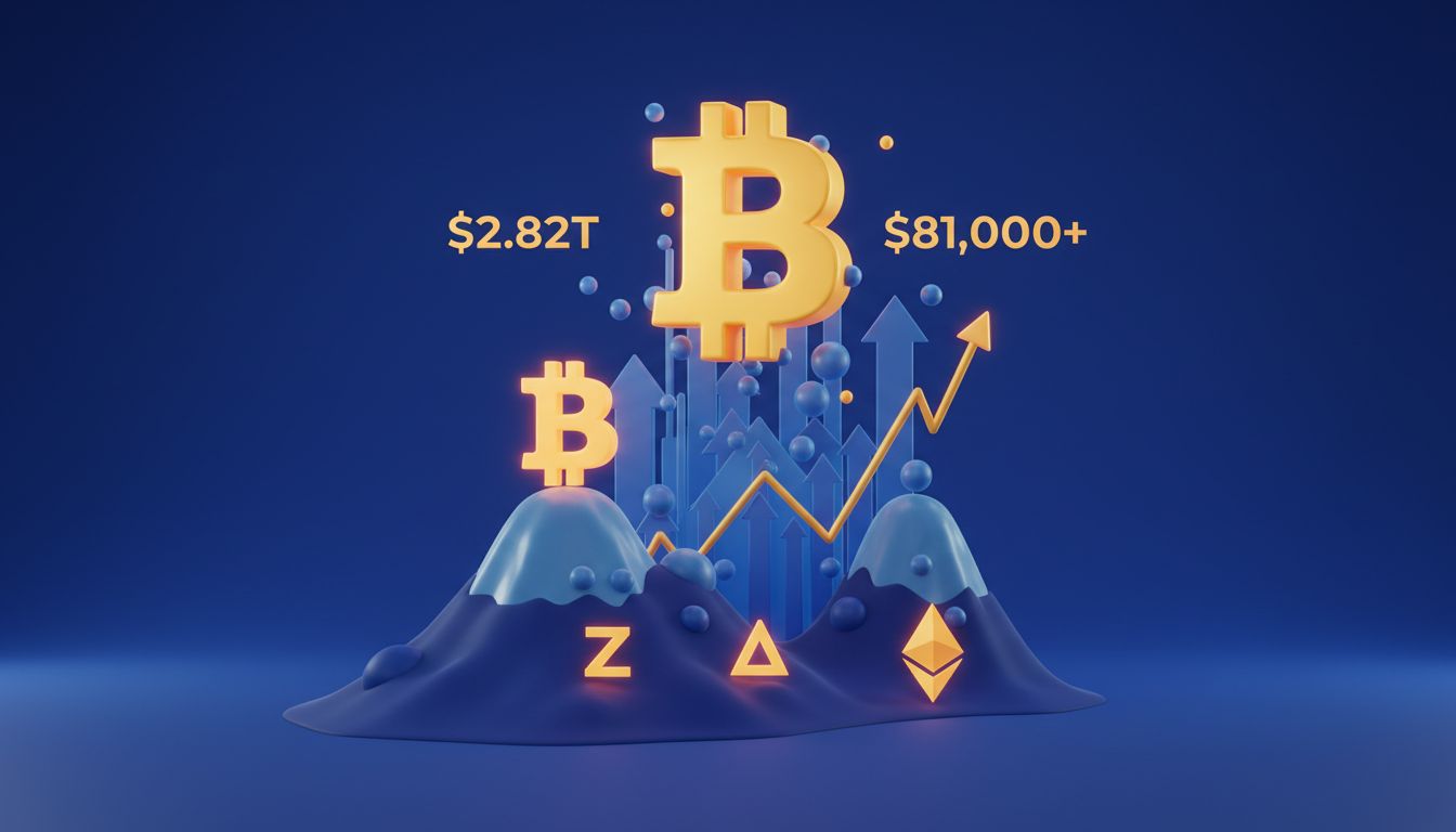 crypto-market-cap-surges-to-2-82-trillion-zcash-leads-rally