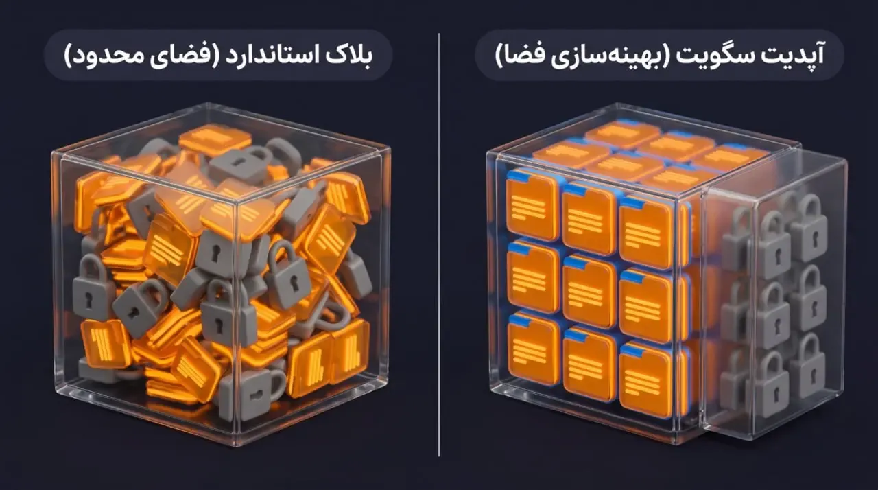 طرح سگویت (SegWit) | صرافی کیف پول من