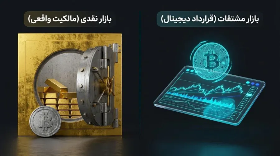 تفاوت خرید واقعی یک دارایی با خرید قرارداد مشتقه در چیست؟ | کیف پول من