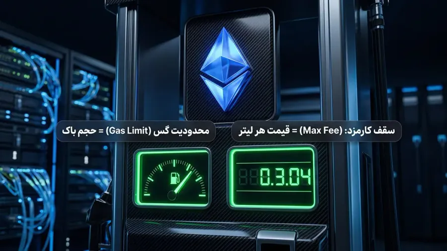 تفاوت Max Fee Per Gas با Gas Limit | صرافی کیف پول من