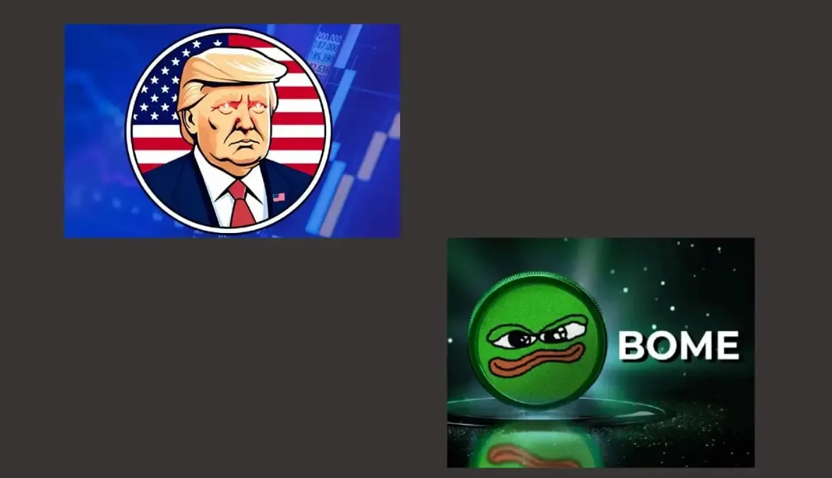 بوک آف میم (BOME) و ترامپ (TRUMP) | صرافی کیف پول من