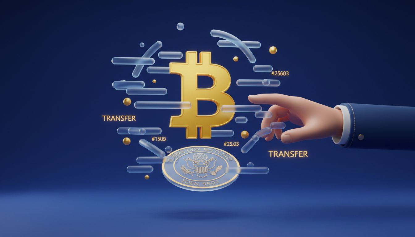 جابجایی ۷۱ میلیون دلار بیت‌کوین توسط دولت آمریکا پس از وقفه‌ای طولانی