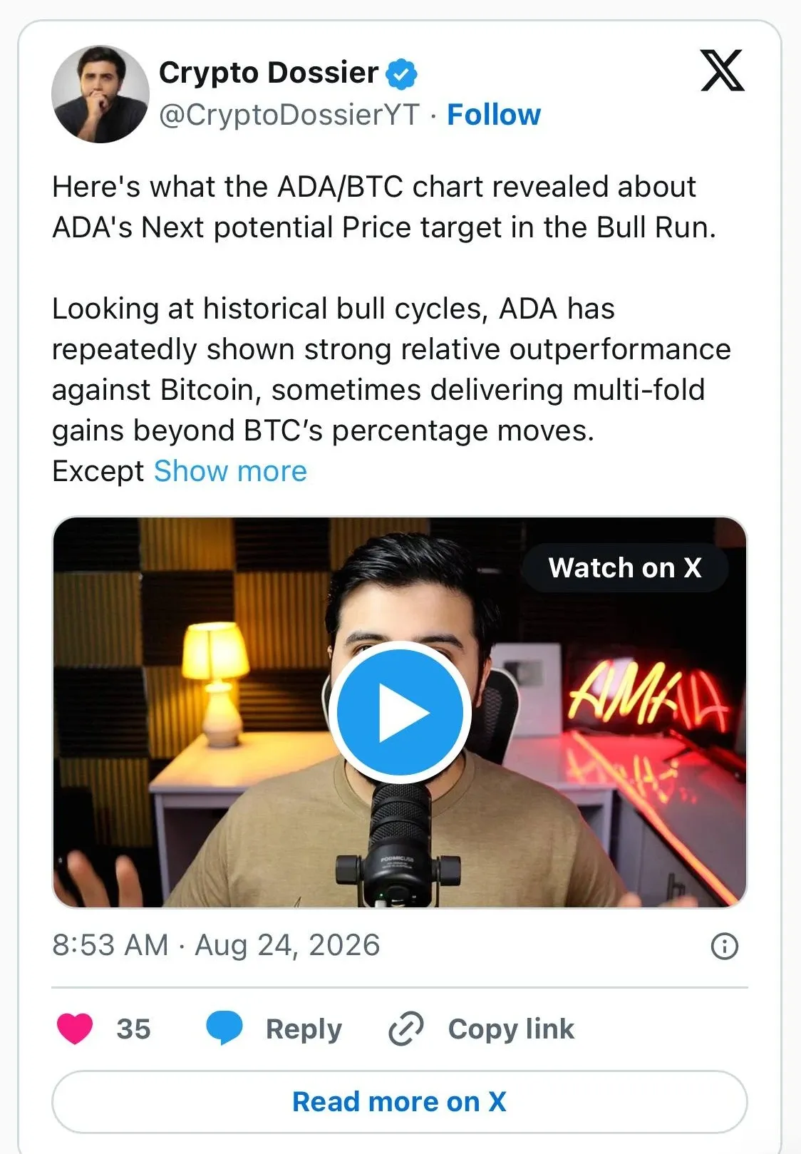 آیا قیمت کاردانو به ۳ یا ۵ دلار خواهد رسید؟ | صرافی کیف پول من