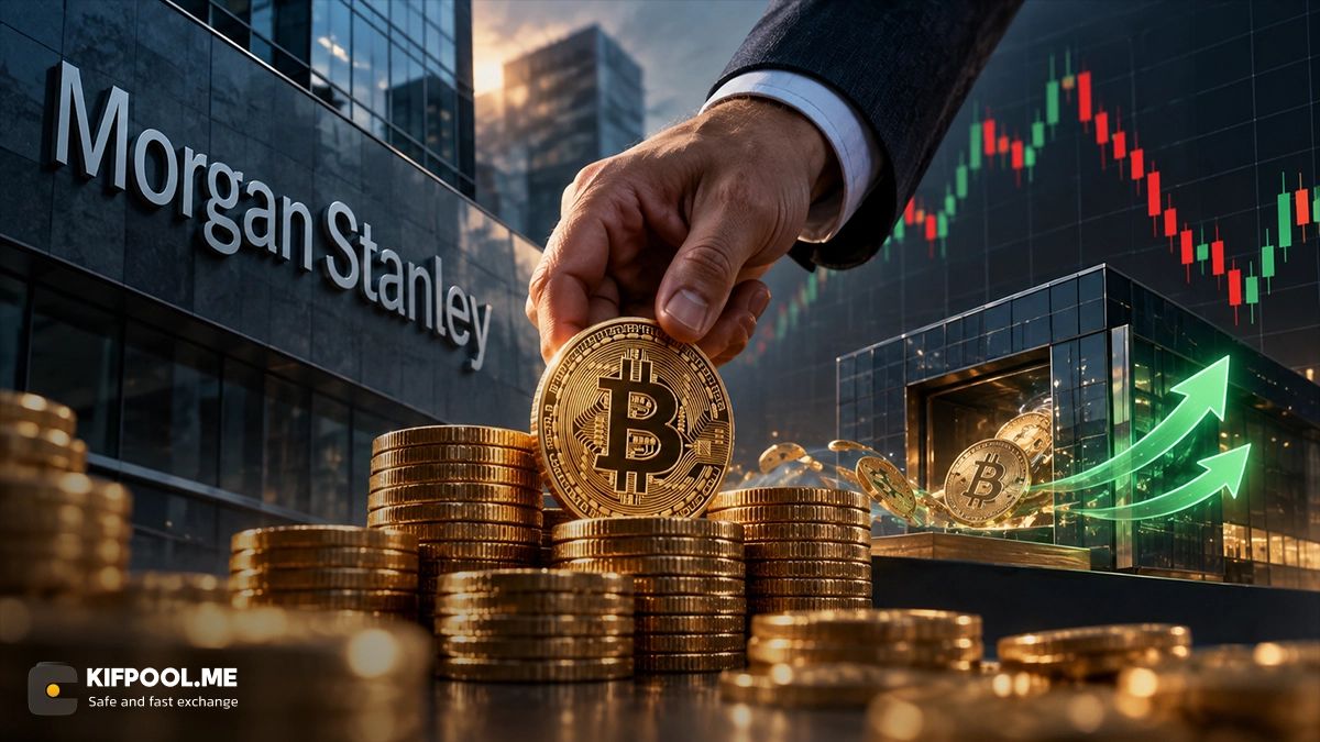 خرید بیت‌کوین مورگان استنلی ادامه دارد؛ آیا BTC دوباره به ۸۲ هزار دلار می‌رسد؟
