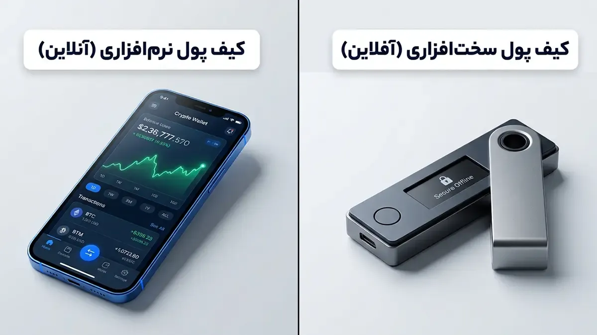 بهترین کیف پول‌ها برای نگهداری امن تتر | صرافی کیف پول من