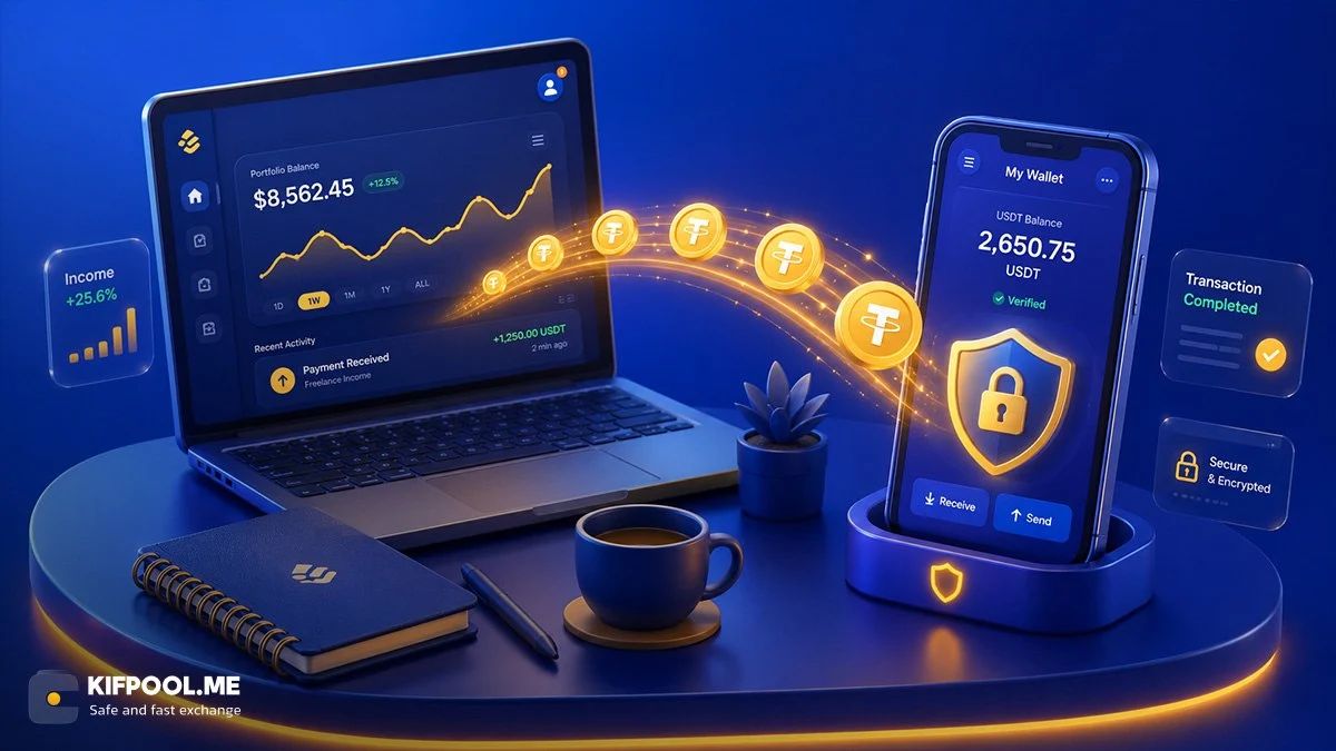 بهترین سایت های فریلنسری با پرداخت ارز دیجیتال؛ از دریافت تتر تا تبدیل به ریال