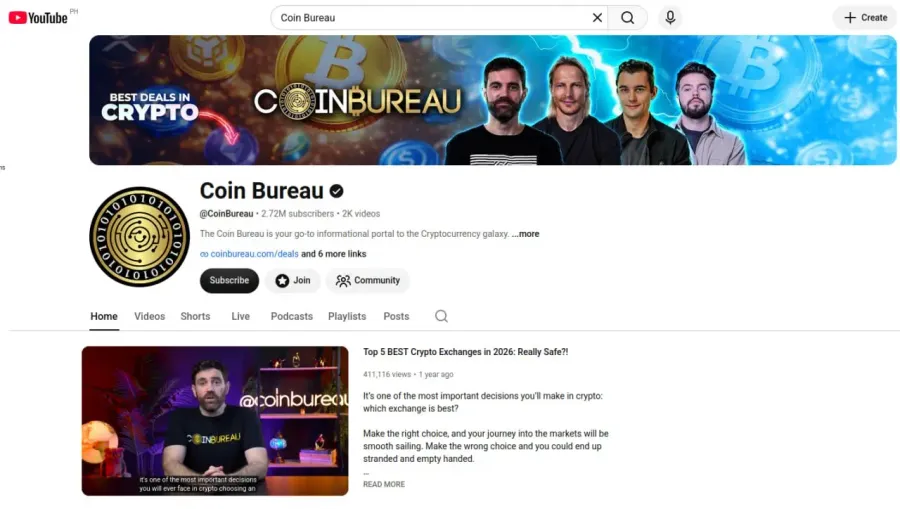 کانال Coin Bureau | صرافی کیف پول من