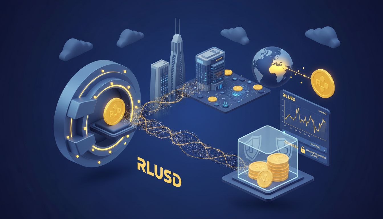استاندارد چارترد خدمات حضانتی برای استیبلکوین RLUSD ریپل راهاندازی کرد!