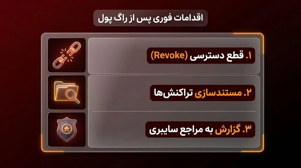 در صورت قربانی شدن در راگ پول چه اقداماتی می&zwnj;توانیم انجام دهیم؟ | کیف پول من