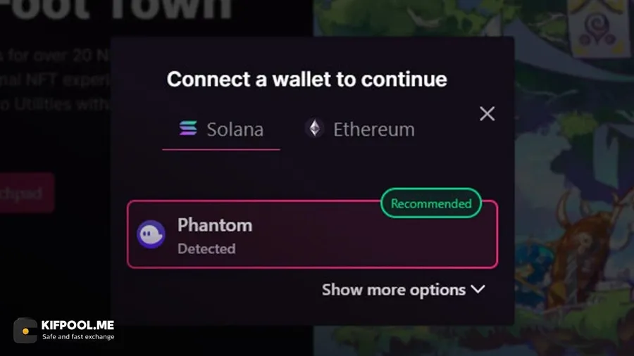 کیف پول سولانا در فانتوم
