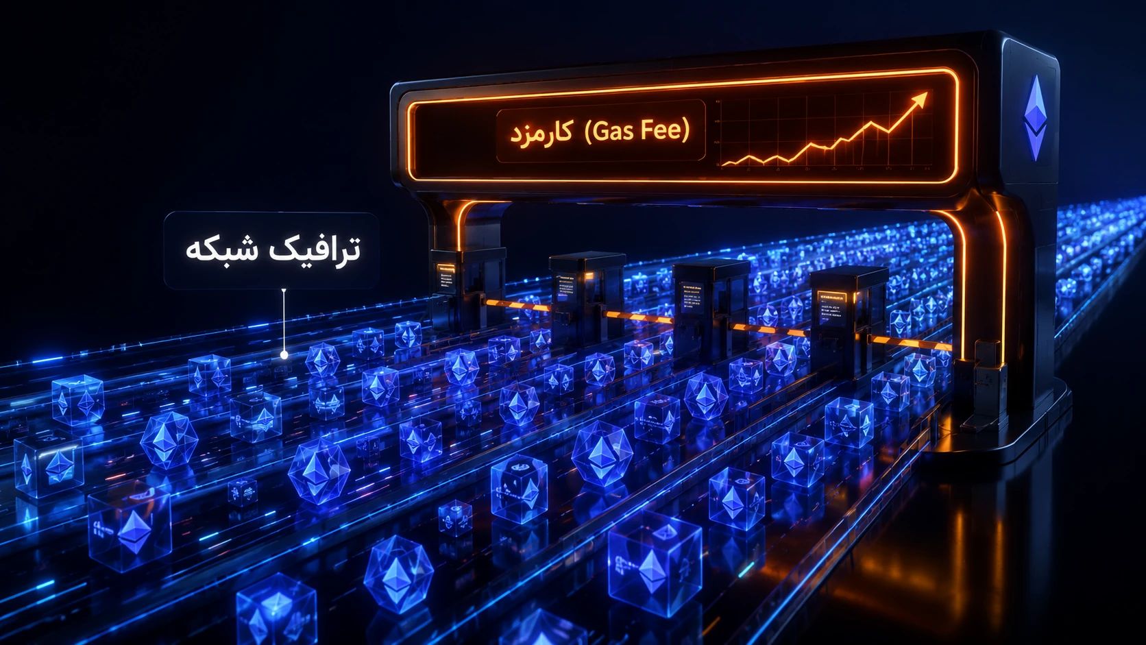 مفهموم گس فی در تراست ولت | کیف پول من