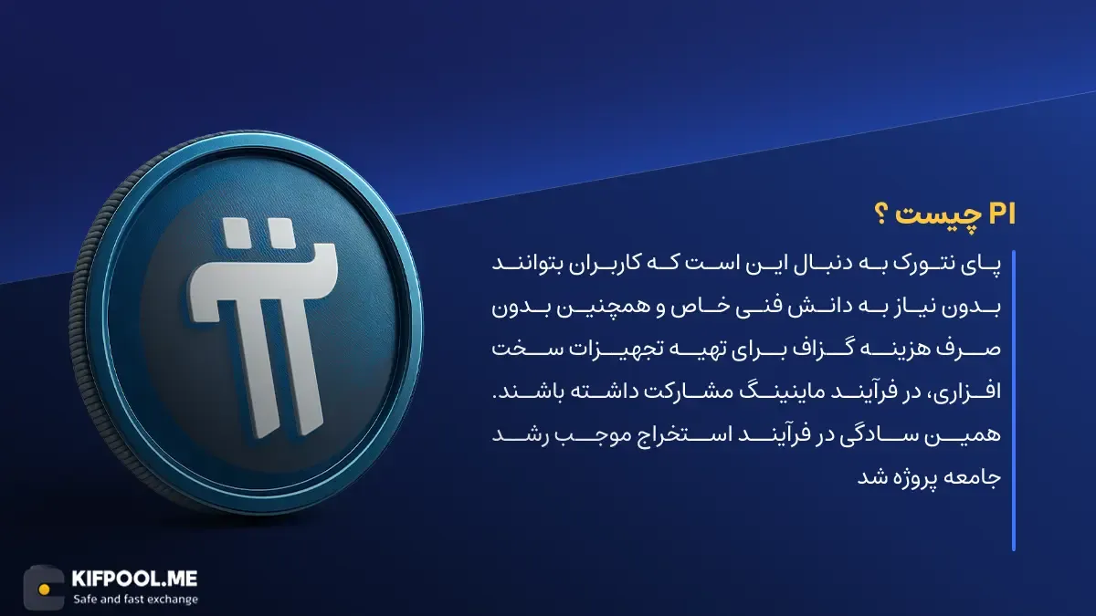 ارز دیجیتال Pi Network چیست؟ | خرید و فروش Pi| خرید سریع ارز پای نتورک| صرافی ارز دیجیتال کیف پول من