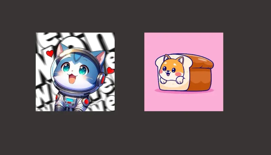 ون (WEN) و لوف کت (Loaf Cat) | صرافی کیف پول من