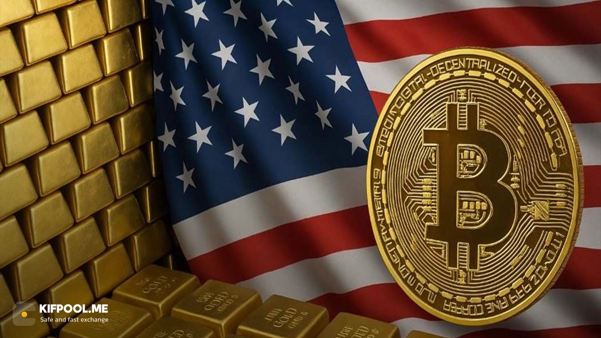 برای اولین بار در تاریخ آمریکا؛ بیت کوین از طلا جلو زد!