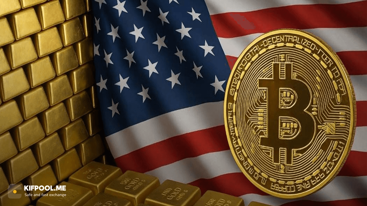 برای اولین بار در تاریخ آمریکا؛ بیت کوین از طلا جلو زد!