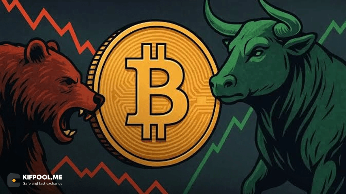 نبرد گاوها و خرس‌ها در بیت‌کوین؛ BTC در آستانه یک حرکت بزرگ؟