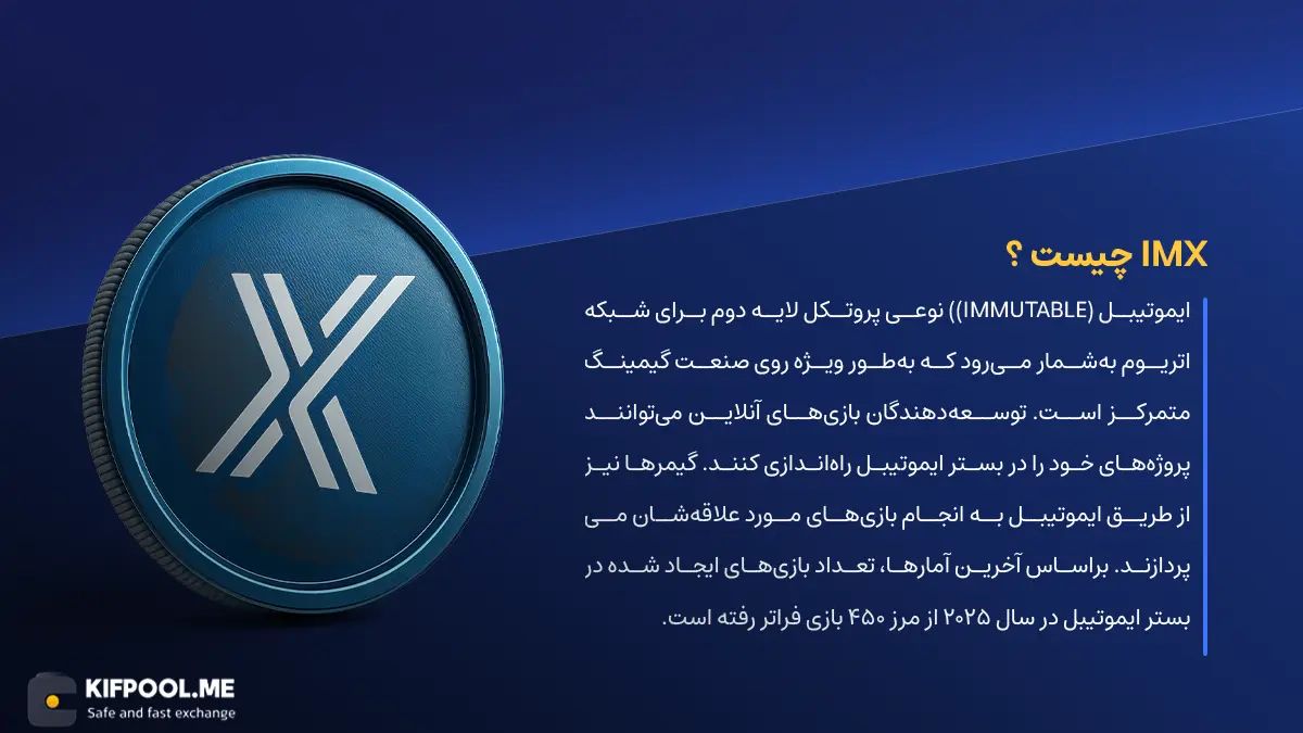 ارز دیجیتال Immutable چیست؟ | خرید و فروش IMX| خرید سریع ارز ایموتیبل| صرافی ارز دیجیتال کیف پول من
