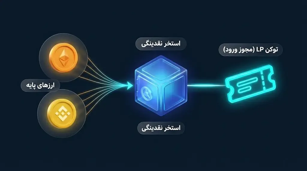 توکن تامین نقدینگی (LP Token) | صرافی کیف پول من