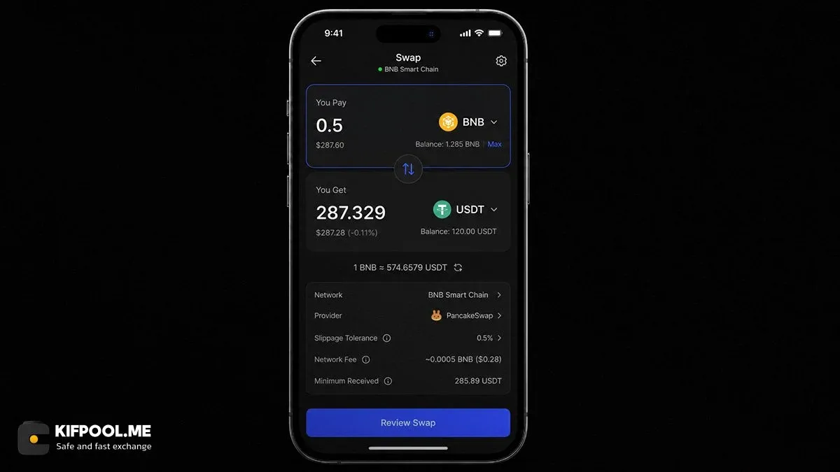 تعیین مقدار ارز و بررسی دقیق نرخ تبدیل (Exchange Rate) | کیف پول من