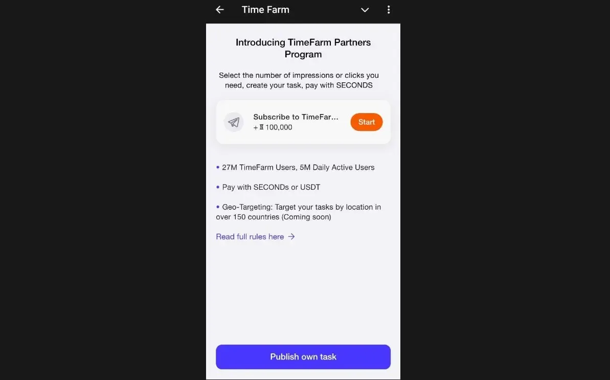 بخش Ads، سیستم تبلیغات و انتشار تسک | صرافی کیف پول من