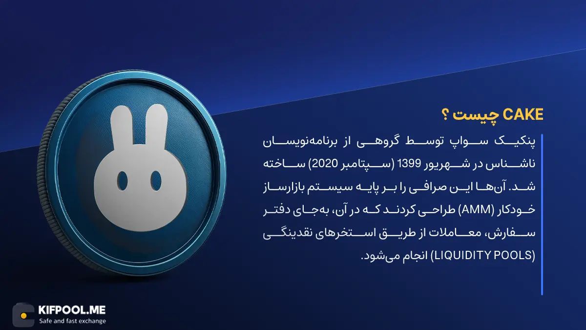 ارز دیجیتال PancakeSwap چیست؟ | خرید و فروش CAKE| خرید سریع ارز پنکیک سواپ| صرافی ارز دیجیتال کیف پول من