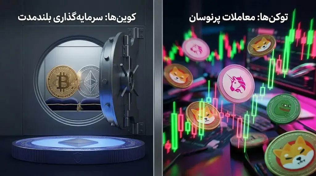 خرید کوین یا توکن؟ | صرافی کیف پول من