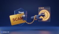 هشدار تراست ولت درباره وبسایت کلاهبرداری کارت کریپتویی جعلی