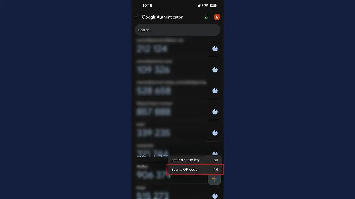 Google Authenticator | صرافی کیف پول من