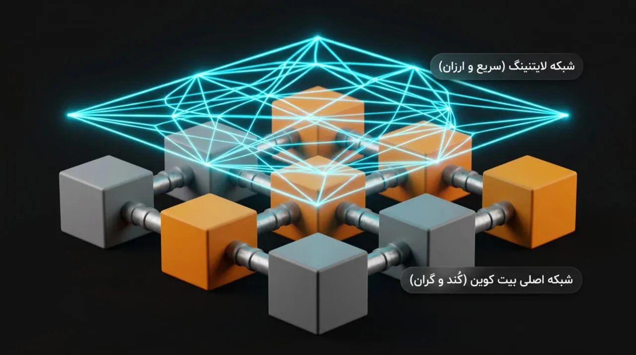 انتقال سریع و ارزان با استفاده از شبکه لایتنینگ (Lightning Network) | کیف پول من