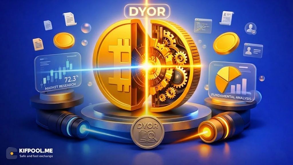 مفهوم DYOR چیست؟ بررسی لزوم تحقیق شخصی در بازار ارزهای دیجیتال