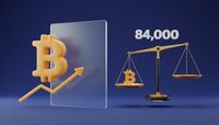 تحلیل قیمت بیت کوین: توقف روند صعودی در مقاومت ۸۴ هزار دلاری