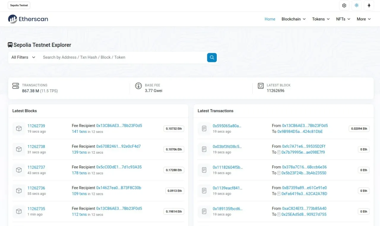 آشنایی با نمونه‌های معروف Testnet و Mainnet | صرافی کیف پول من