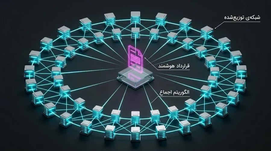 الگوریتم اجماع و روش تایید تراکنشها بدون نیاز به مدیر | کیف پول من