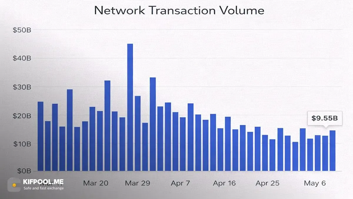 حجم تراکنش‌ها (Transaction Volume) | صرافی کیف پول من